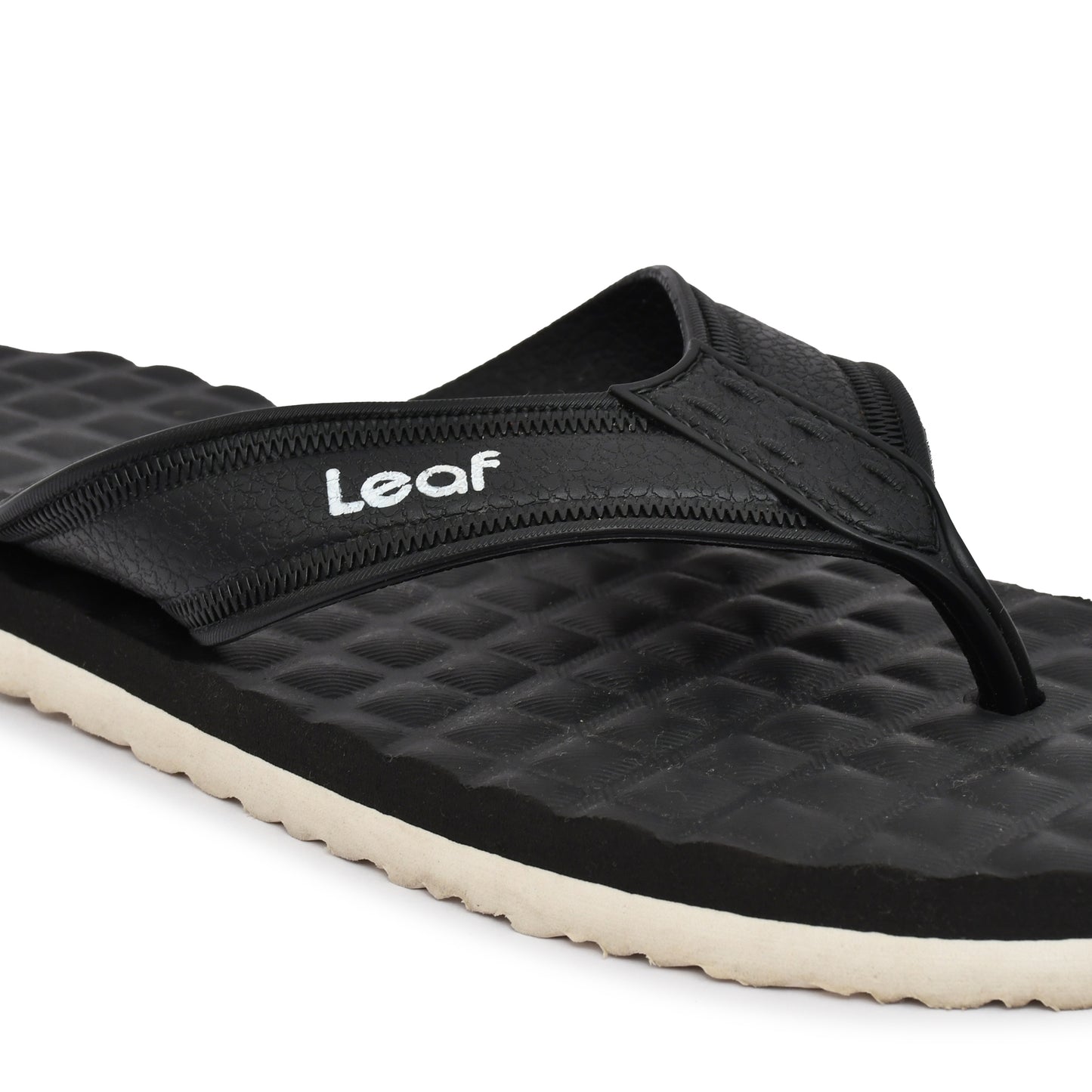 Leaf Orthopaedic slipper Charcoal Black.