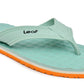 Leaf Orthopaedic slipper Fluorescent Blue.