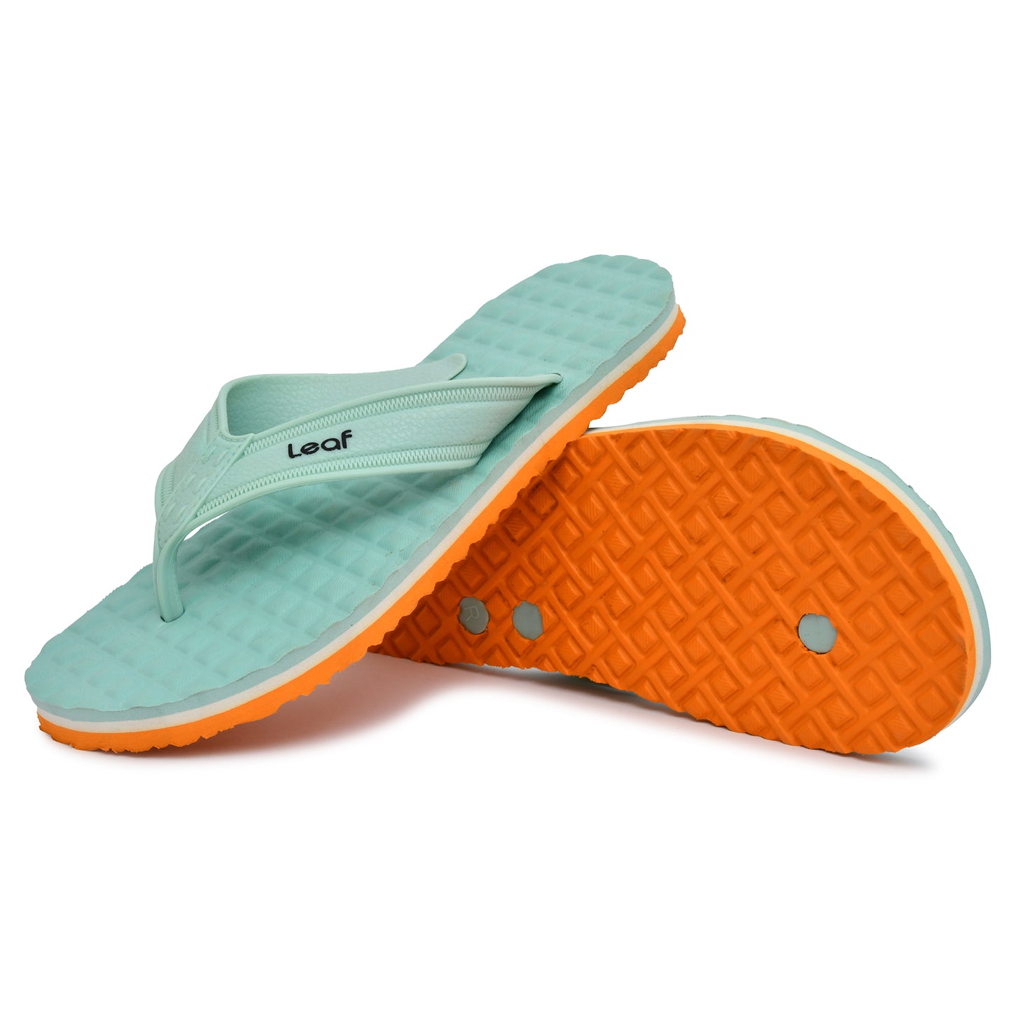 Leaf Orthopaedic slipper Fluorescent Blue.