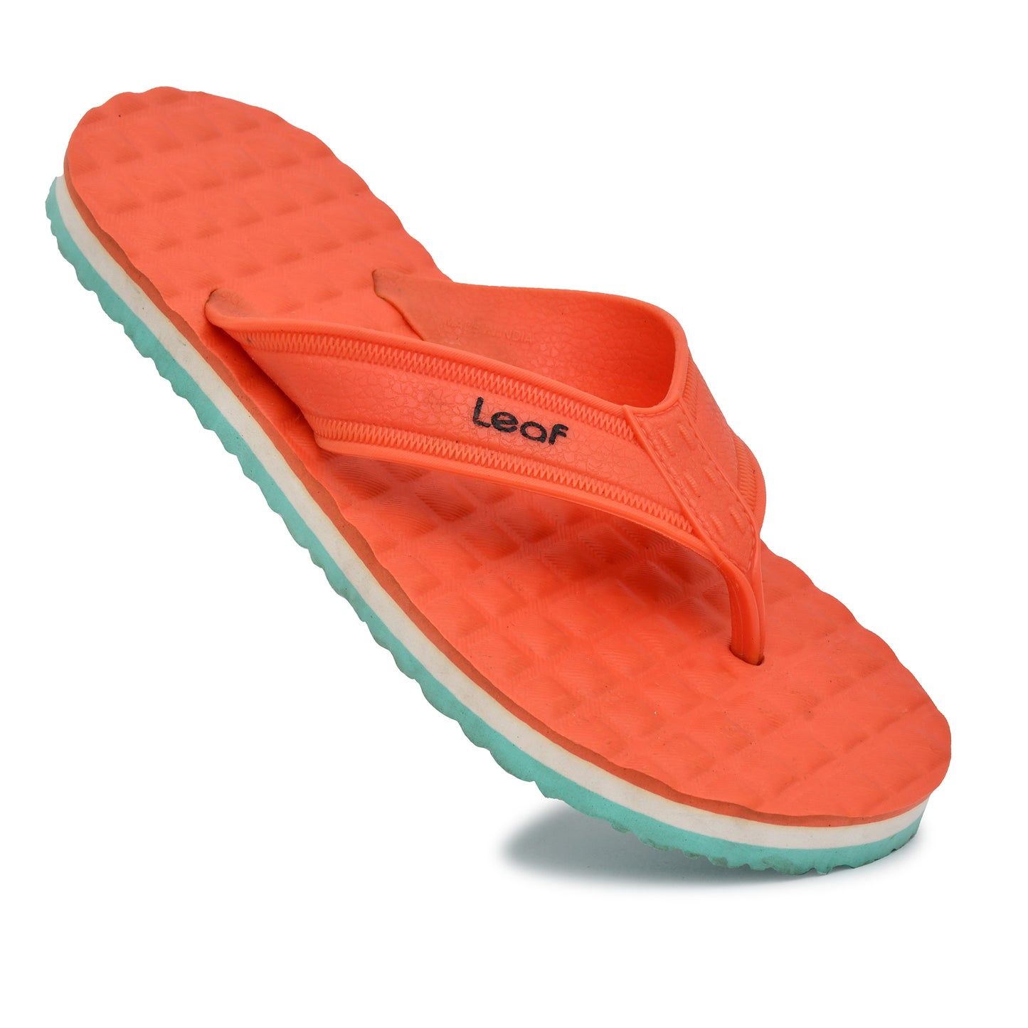 Leaf Orthopaedic slipper coral Red