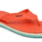 Leaf Orthopaedic slipper coral Red