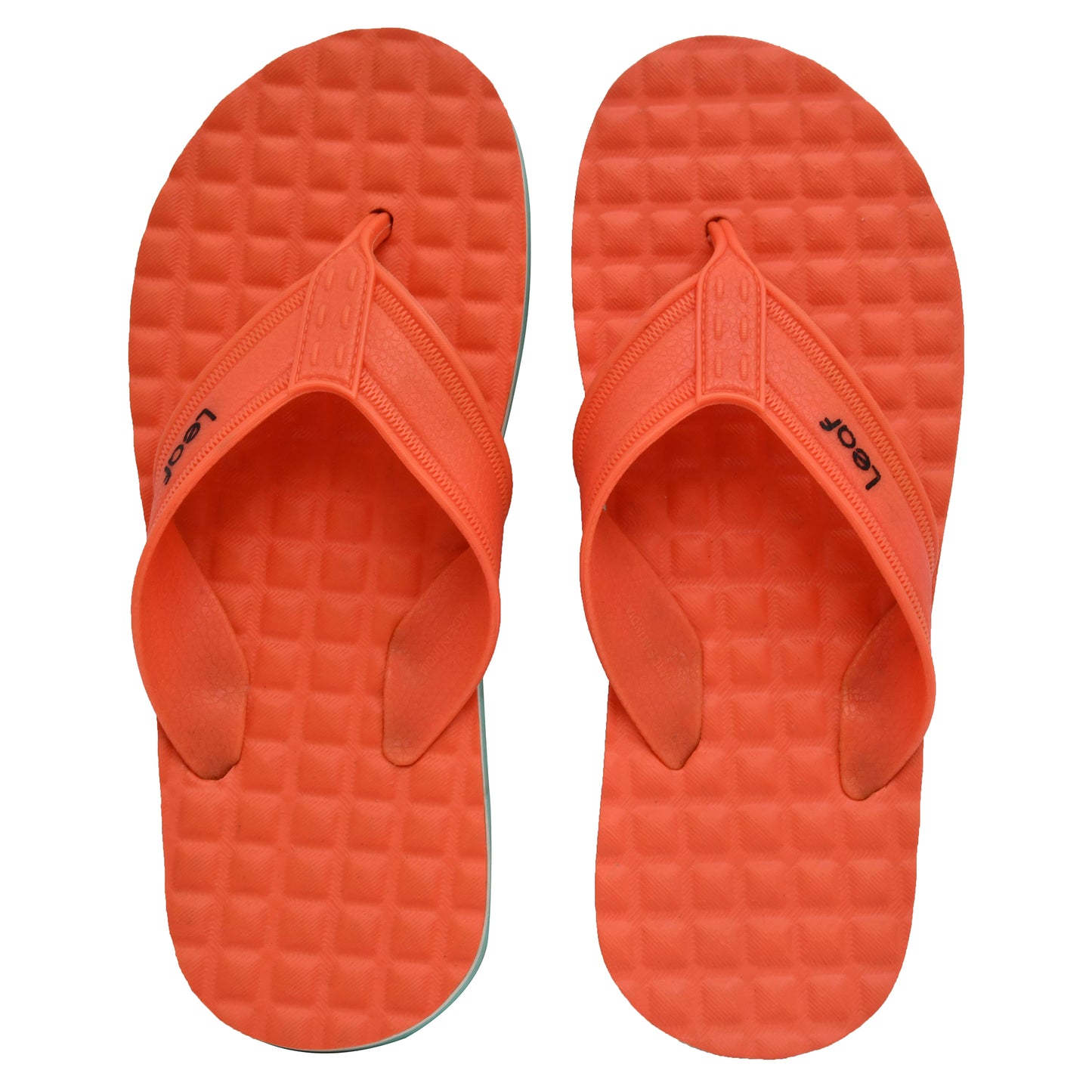 Leaf Orthopaedic slipper coral Red