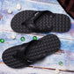 Leaf Orthopaedic slipper Charcoal Black.