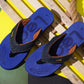 Leaf Flatfeet Body Balance correction Flip Flops. The Archies with 12mm Arch support and 28mm cushion Space Blue