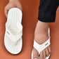 Leaf Orthopaedic slipper Ivory White