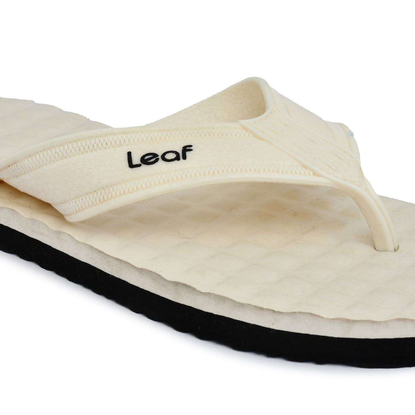 Leaf Orthopaedic slipper Ivory White