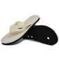 Leaf Orthopaedic slipper Ivory White