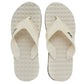 Leaf Orthopaedic slipper Ivory White