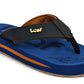 Leaf Flatfeet Body Balance correction Flip Flops. The Archies with 12mm Arch support and 28mm cushion Space Blue