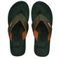 Leaf Flatfeet Body Balance correction Flip Flops. The Archies with 12mm Arch support and 28mm cushion Avocado Green