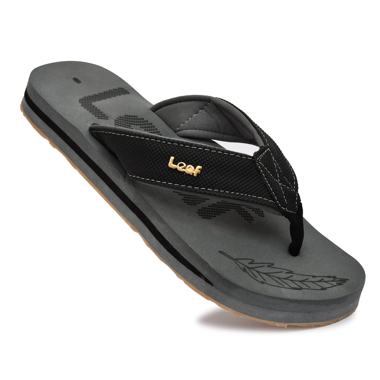 Leaf Flatfeet Body Balance correction Flip Flops. The Archies with 12mm Arch support and 28mm cushion Rhino Grey