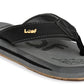 Leaf Flatfeet Body Balance correction Flip Flops. The Archies with 12mm Arch support and 28mm cushion Rhino Grey